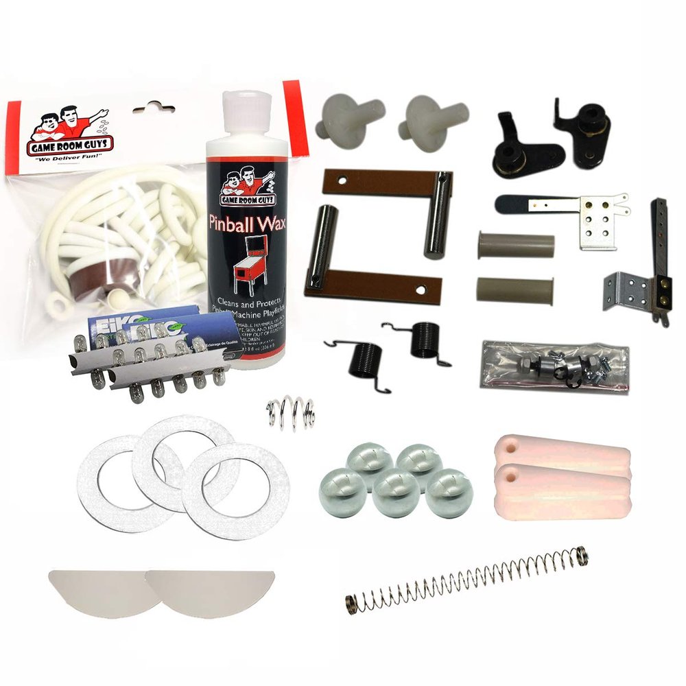 Game Room Guys 1959 Gottlieb Universe Pinball White Premium Maintenance Kit