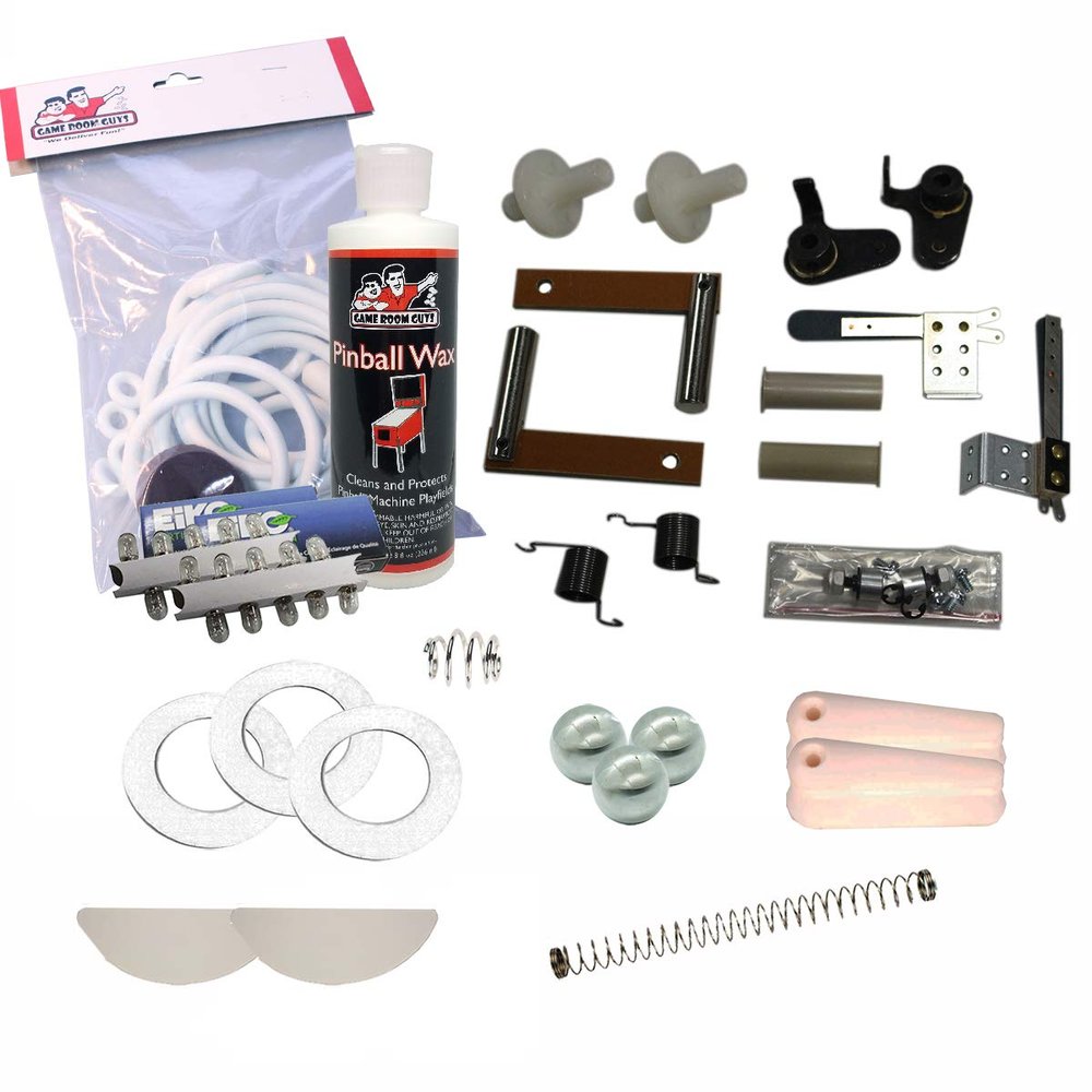 Game Room Guys 1960 Gottlieb Merry Go Round Pinball White Premium Maintenance Kit
