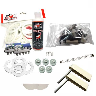 Game Room Guys 1969 Bally King TUT Pinball White Premium Maintenance Kit