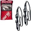 DORSAL Wrap-Rax Deluxe Double Soft Rack Pads and Straps - Surfboards and Longboards view 1