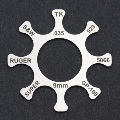 TK Custom 10 Moon Clips - Premium Moon Clip for Super GP-100 9mm 8 Shot STD Revolver | Speedy Stainless Steel Moon Clips for Easy Loading and Unloading | Made in USA