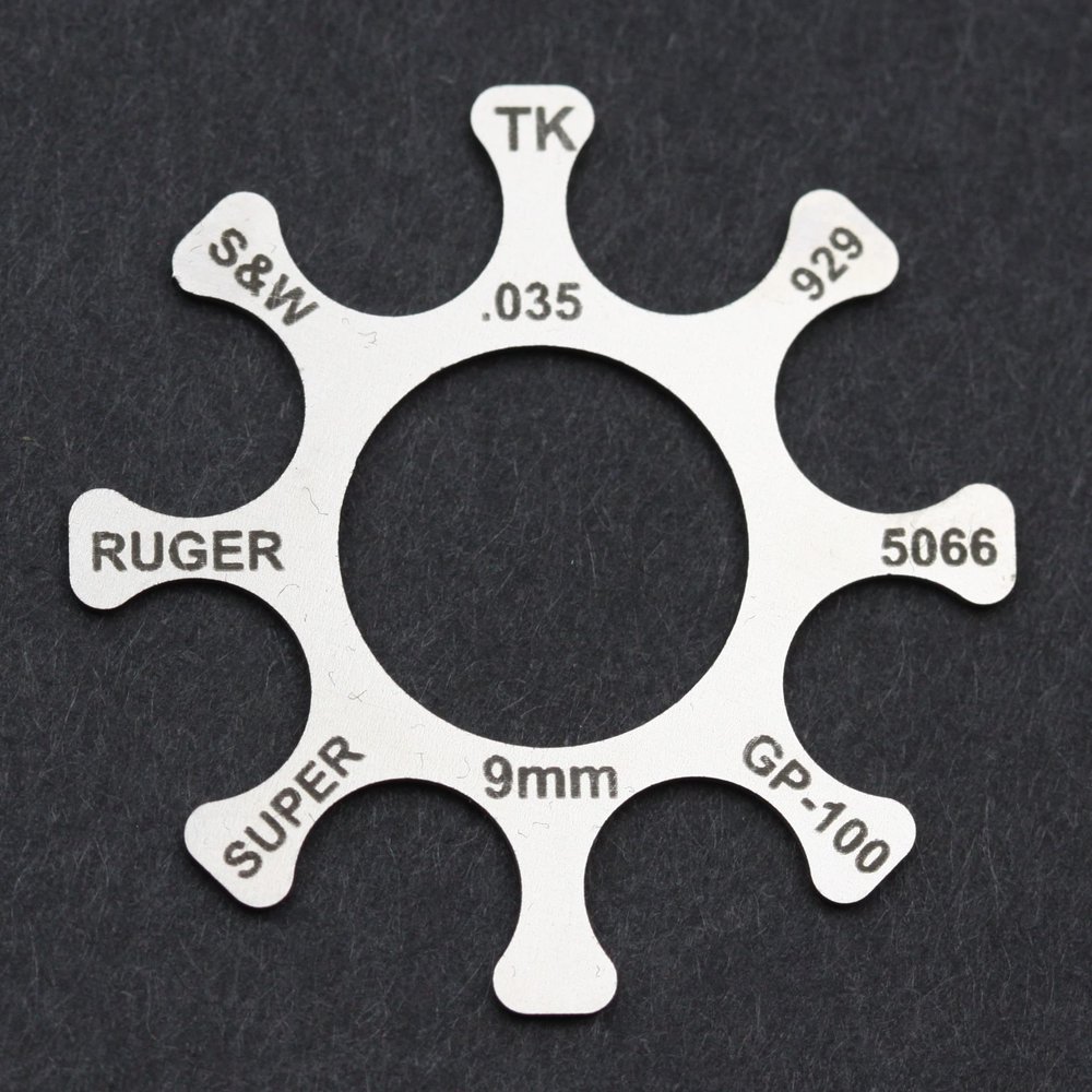 TK Custom 10 Moon Clips - Premium Moon Clip for Super GP-100 9mm 8 Shot STD Revolver | Speedy Stainless Steel Moon Clips for Easy Loading and Unloading | Made in USA