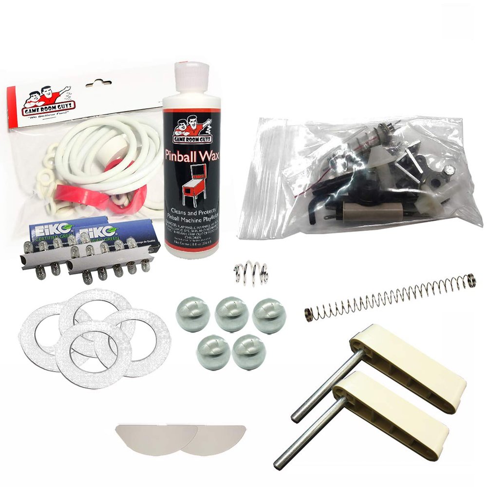 Game Room Guys 1970 Bally Bowl O Pinball White Premium Maintenance Kit