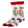 Men's Novelty Republican Crew Socks, Funny Crazy Silly Socks, Cool Socks, Right-Wing, Size 8-13 view 1