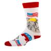 Men's Novelty Republican Crew Socks, Funny Crazy Silly Socks, Cool Socks, Right-Wing, Size 8-13 view 3