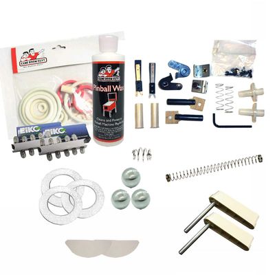 Game Room Guys 1979 Bally Voltan Pinball White Premium Maintenance Kit