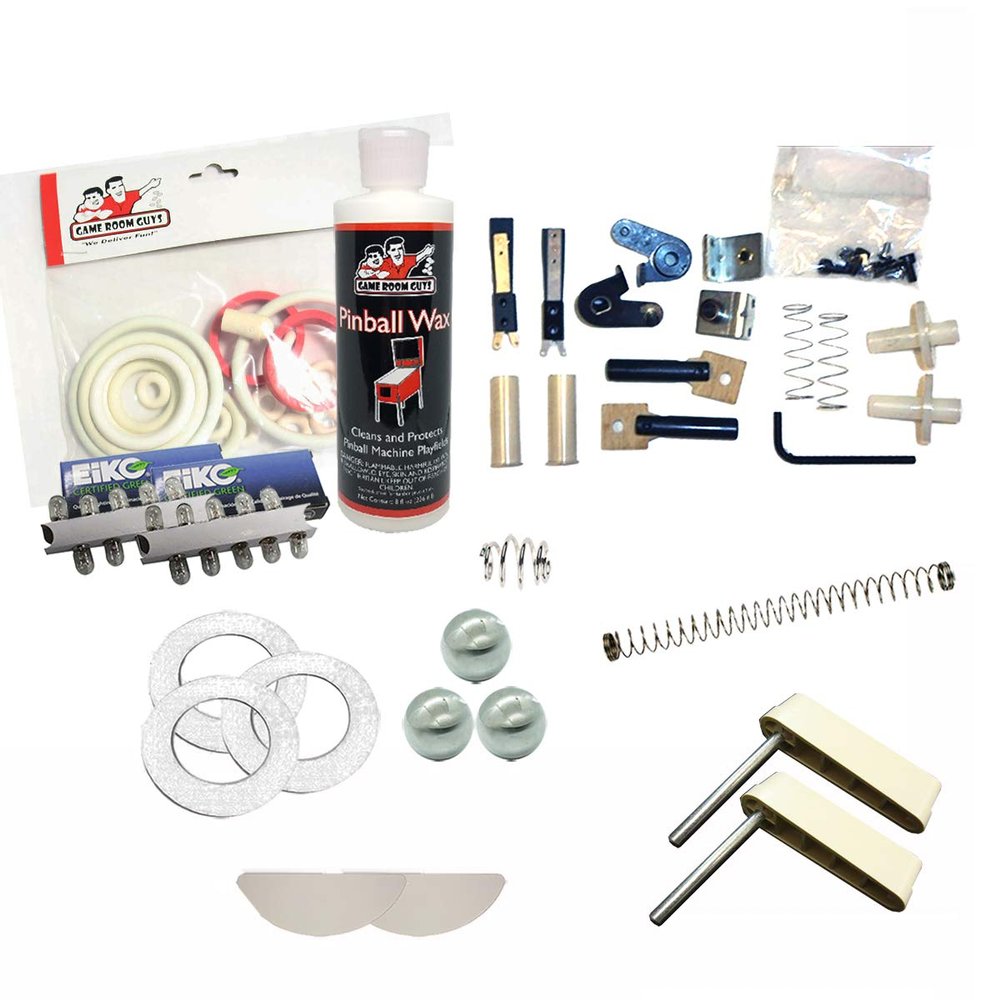 Game Room Guys 1979 Bally Voltan Pinball White Premium Maintenance Kit