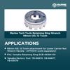 Marine Tech Yamaha Retaining Ring Wrench 99mm OD, 12 Tooth, Attachment to Wrench Handle (AMT0031), Fits Yamaha Retaining Rings, Removes Bearing Carriers view 3