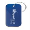 Dynotag Sentry Series Solid Metal Web Enabled Smart Luggage Tag ID + Steel Loop, Anodized Aluminum with DynoIQ & Lifetime Recovery Service (Sapphire Blue) view 3