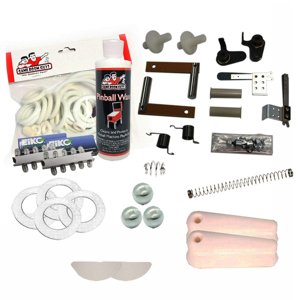 Game Room Guys 1964 Gottlieb Big Top Pinball White Premium Maintenance Kit