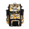 Boombah Rolling Superpack Baseball/Softball Gear Bag - 23-1/2" x 13-1/2" x 9-1/2" - Digital Camo Black/Gold - Telescopic Handle - Holds 4 Bats - Wheeled Version view 1