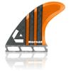 DORSAL Surfboard Fins Thruster 3 Set Future Compatible Orange Medium Carbon Fiber with Honeycomb Hexcore view 4
