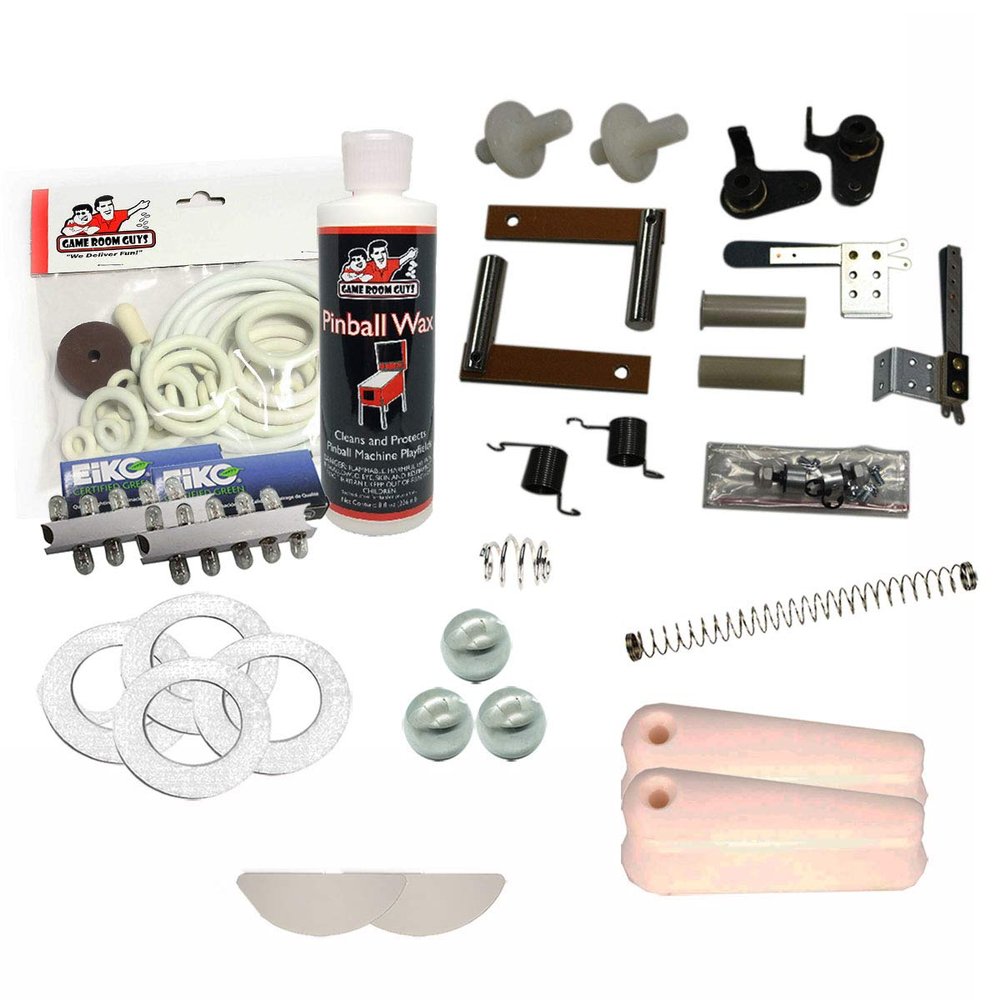 Game Room Guys 1963 Gottlieb Swing Along Pinball White Premium Maintenance Kit