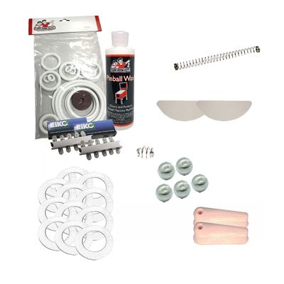 Game Room Guys 1949 Gottlieb K.C. Jones Pinball White Premium Maintenance Kit