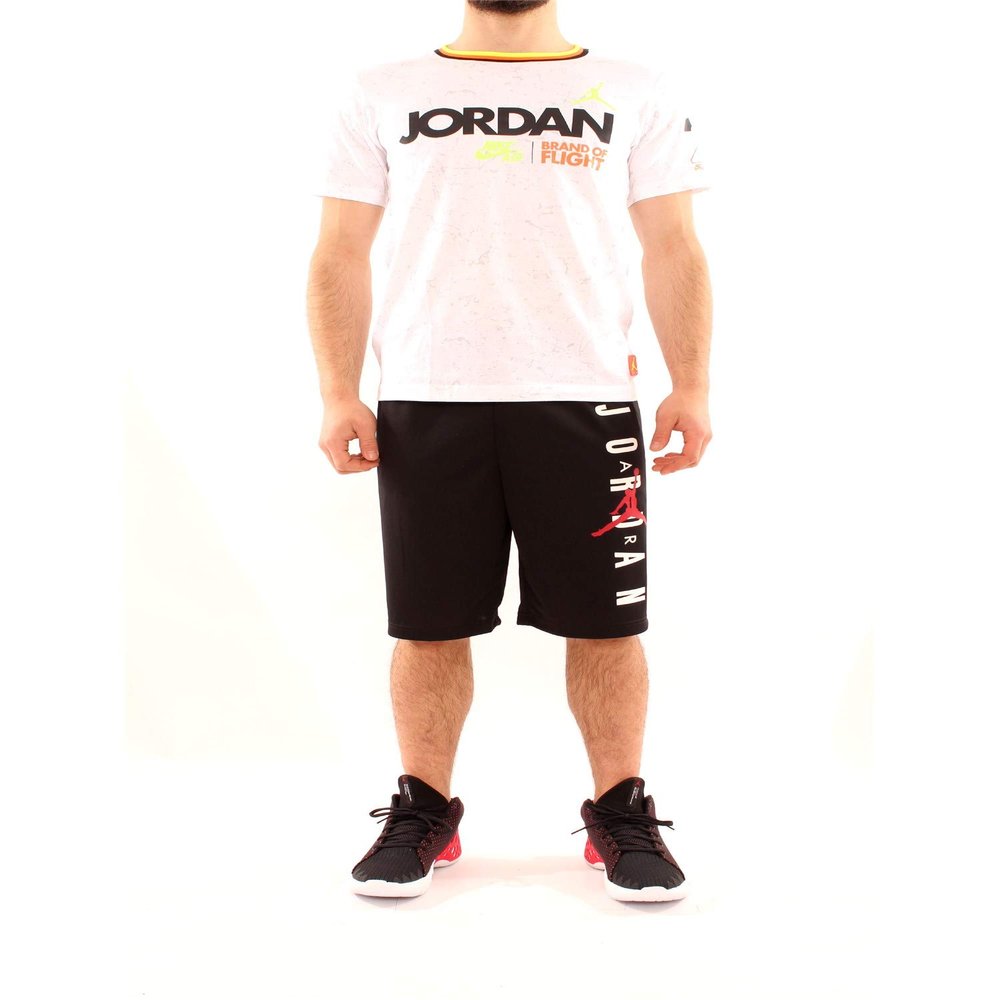 Jordan Boy's Shorts (Big Kids) Black MD (10-12 Big Kid)