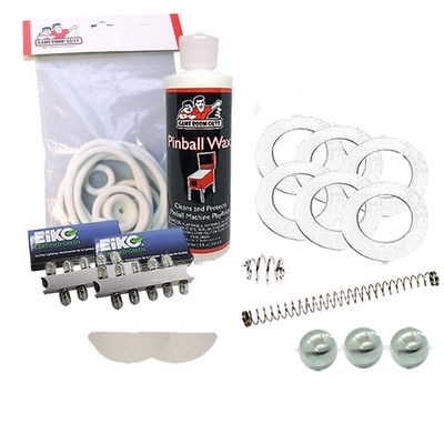 Game Room Guys 1966 Bally Deluxe Fun Cruise Pinball White Premium Maintenance Kit