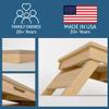 CornholeGamesUSA Pro Cornhole Boards Set | Made in USA | 3/4 Baltic Birch | No Bounce | Triple Thick Legs | Two Brace & Handles, Tournament 2x4 Regulation Set with Score Tower & Cornhole Bags view 4