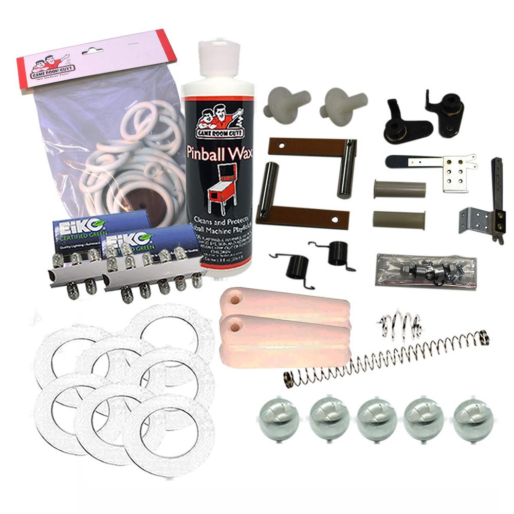 Game Room Guys 1957 Gottlieb Whirl-Wind Pinball White Premium Maintenance Kit