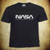 ALLNTRENDS Men's T Shirt NASA America's Space Agency Love Spaceship Shirts (2XL, Black) view 4