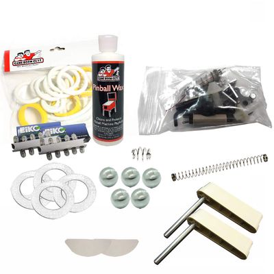 Game Room Guys 1973 Bally Time Zone Pinball White Premium Maintenance Kit