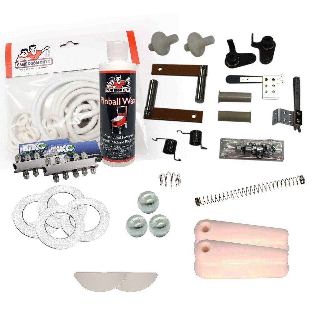 Game Room Guys 1967 Gottlieb Harmony Pinball White Premium Maintenance Kit