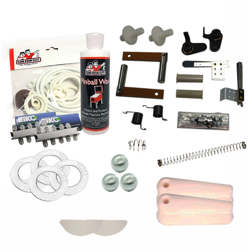 Game Room Guys 1961 Gottlieb Flying Circus Pinball White Premium Maintenance Kit