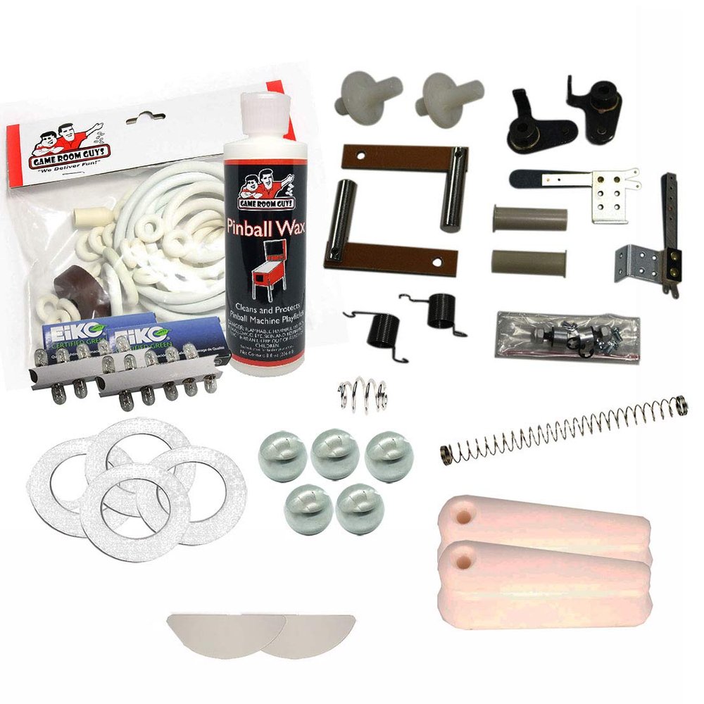 Game Room Guys 1958 Gottlieb Roto Pool Pinball White Premium Maintenance Kit