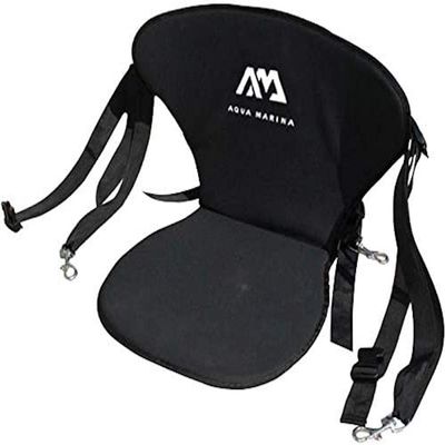 Aqua Marina High Back iSUP Seat, for Breeze/Vapor/Fusion/Beast/Magma/Triton, Black