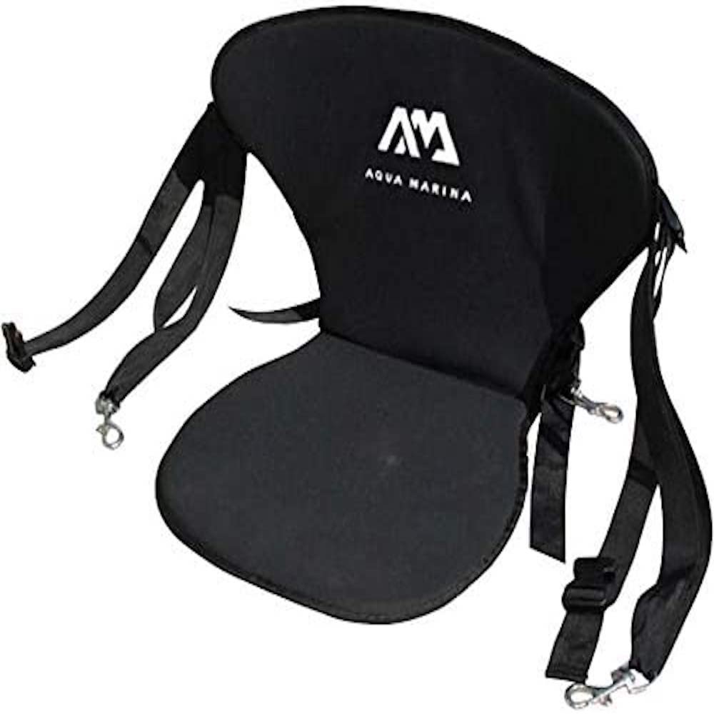 Aqua Marina High Back iSUP Seat, for Breeze/Vapor/Fusion/Beast/Magma/Triton, Black