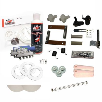 Game Room Guys 1962 Gottlieb Preview Pinball White Premium Maintenance Kit