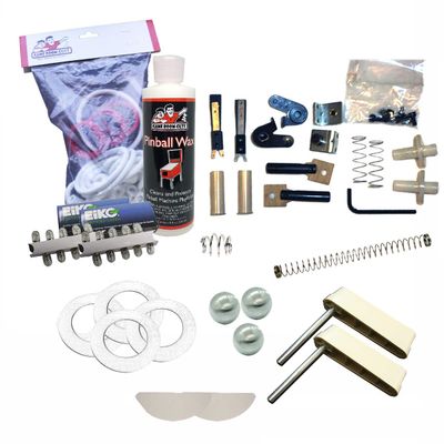 Game Room Guys 1979 Bally Hot Doggin Pinball White Premium Maintenance Kit