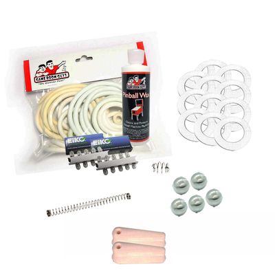 Game Room Guys 1949 Gottlieb Buttons and Bows Pinball White Premium Maintenance Kit