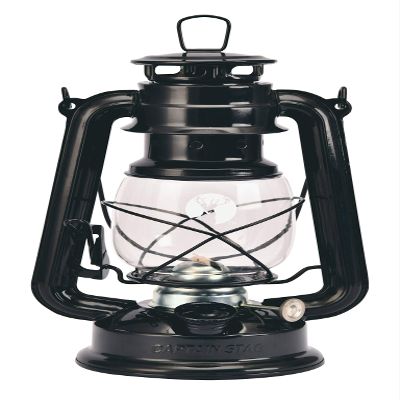 Captain Stag UK-508 CS Oil Lantern, Camping, Disaster Prevention, Light, Lighting, Medium, Width 6.3 x Depth 4.7 x Height 9.8 inches (160 x 120 x 250 mm), Black