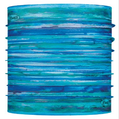 Buff Junior CoolNet Insect Shield, Multifuncational Neckwear, Insect Protection, Worn 12+ Ways, Splash Stripe, One Size