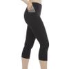 Energy Zone Women's Cotton Stretch Crop Legging With Pockets view 4