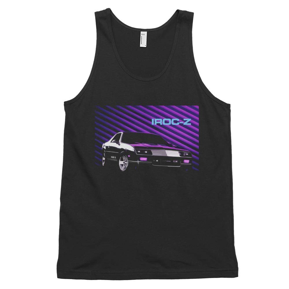 1985-1990 Camaro Z28 IROC-Z T-Top Classic Tank top (Unisex) Black