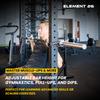 BarBelts Squat Rack Accessory (Sold as a Pair) - Lock The Barbell Into The Rack To Turn Squat Racks Into a Full Gymnastics Suite - Gymnastics Bar - Functional Fitness - Muscle Ups - Home Gym view 4