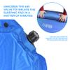 OSAGE RIVER Self Inflating Sleeping Pad with Built-in Pillow, Compact Memory Foam Sleep Mat, Camping Air Mattress for Tent, Travel, Backpacking, or Hiking, Blue view 4