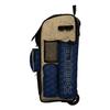 Boombah Rolling Superpack 2.0 3DHC Baseball/Softball Gear Bag - 23-1/2" x 13-1/2" x 9-1/2" - Navy/Vegas Gold - Telescopic Handle - Holds 4 Bats - Wheeled Version view 4