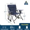 GCI Outdoor Kickback Rocker Outdoor Rocking Chair with Beverage Holder view 2