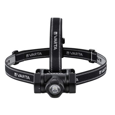 VARTA Indestructible H20 Pro LED Headlamp with 3 x AAA Batteries, Two Light Modes, Extremely Robust Head Light, Water and Dust Proof, Ideal for Camping, Jogging, Hiking