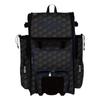 Boombah Rolling Superpack 2.0 3DHC Baseball/Softball Gear Bag - 23-1/2" x 13-1/2" x 9-1/2" - Black/Royal - Telescopic Handle - Holds 4 Bats - Wheeled Version view 1