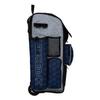 Boombah Rolling Superpack 2.0 3DHC Baseball/Softball Gear Bag - 23-1/2" x 13-1/2" x 9-1/2" - Navy/Gray - Telescopic Handle - Holds 4 Bats - Wheeled Version view 2