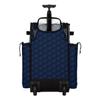 Boombah Rolling Superpack 2.0 3DHC Baseball/Softball Gear Bag - 23-1/2" x 13-1/2" x 9-1/2" - Navy/Gray - Telescopic Handle - Holds 4 Bats - Wheeled Version view 3