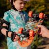 RUDEBOYS 17 Inch Mini Wooden Beginner Skateboard (Dinosaur Design) view 2