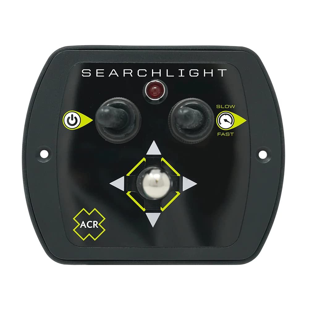 acr Dash Mount Point Pad for RCL-95 Searchlight [9637], Black, One Size