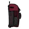 Boombah Rolling Superpack 2.0 3DHC Baseball/Softball Gear Bag - 23-1/2" x 13-1/2" x 9-1/2" - Black/Cardinal - Telescopic Handle - Holds 4 Bats - Wheeled Version view 2