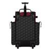 Boombah Rolling Superpack 2.0 3DHC Baseball/Softball Gear Bag - 23-1/2" x 13-1/2" x 9-1/2" - Black/Cardinal - Telescopic Handle - Holds 4 Bats - Wheeled Version view 3
