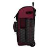 Boombah Rolling Superpack 2.0 3DHC Baseball/Softball Gear Bag - 23-1/2" x 13-1/2" x 9-1/2" - Black/Cardinal - Telescopic Handle - Holds 4 Bats - Wheeled Version view 4