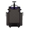 Boombah Rolling Superpack 2.0 3DHC Baseball/Softball Gear Bag - 23-1/2" x 13-1/2" x 9-1/2" - Dark Charcoal/Purple - Telescopic Handle - Holds 4 Bats - Wheeled Version view 3